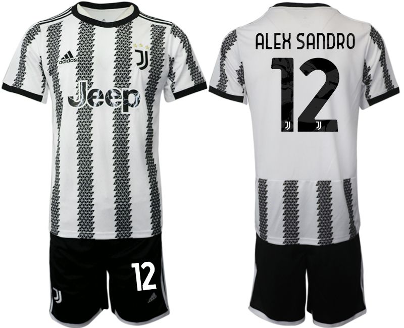 Men 2022-2023 Club Juventus FC home white #12 Soccer Jersey->juventus jersey->Soccer Club Jersey